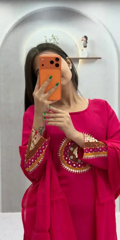 PC 598 Pink Roman Silk Salwar Suit with Sequins Work & Embroidery Work. Available at ₹2099 only. Delivery 4-6 Working Days. Shop now. | Jump Suits, Straight Suits, Casual Suits, Creative suits, Designer Suits, Palazzo Suits, Party Wear Suits, Patiala Suits, Salwar suit