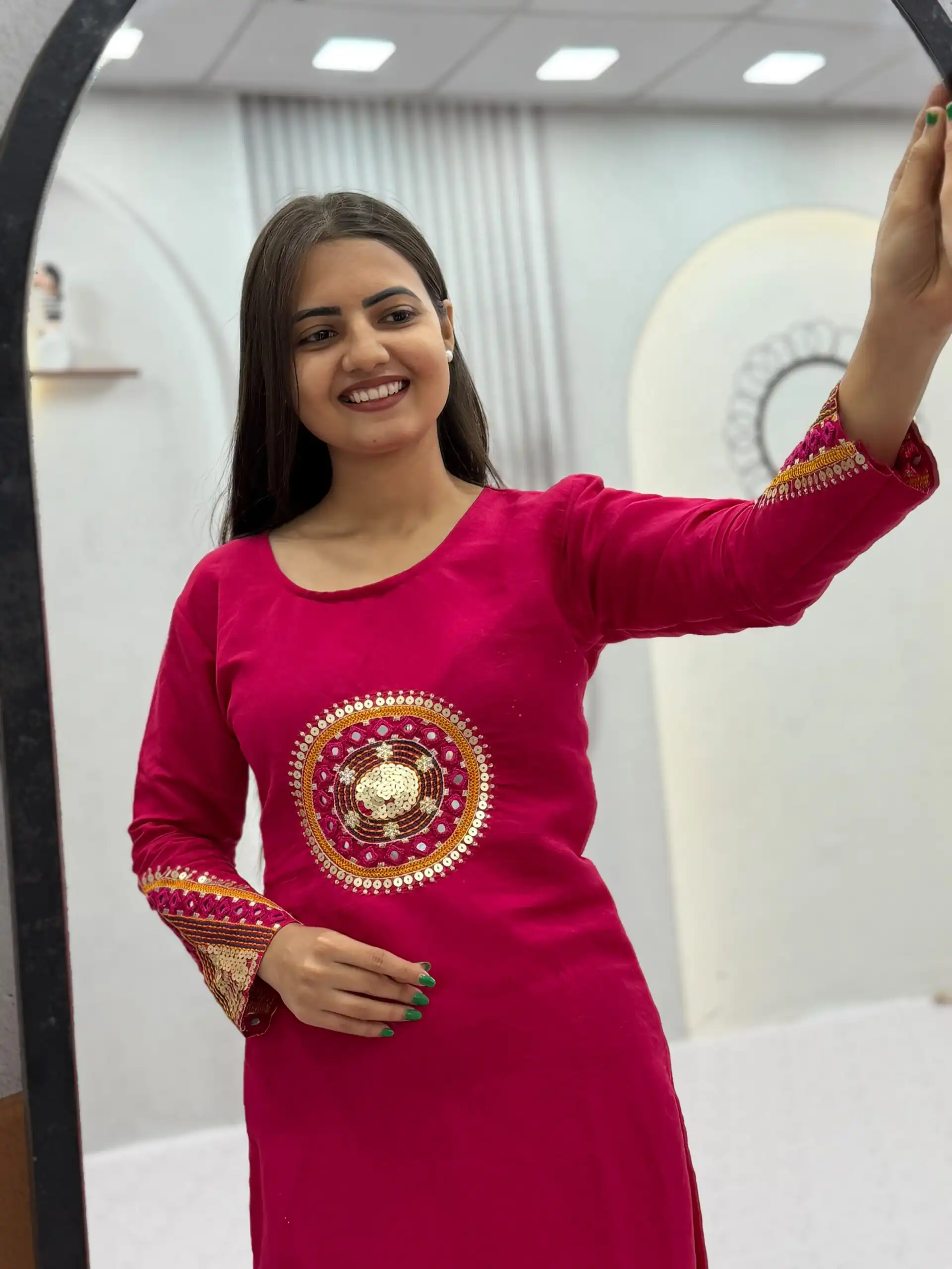 PC 598 Pink Roman Silk Salwar Suit with Sequins Work & Embroidery Work. Available at ₹2099 only. Delivery 4-6 Working Days. Shop now. | Jump Suits, Straight Suits, Casual Suits, Creative suits, Designer Suits, Palazzo Suits, Party Wear Suits, Patiala Suits, Salwar suit