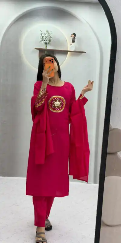 PC 598 Pink Roman Silk Salwar Suit with Sequins Work & Embroidery Work. Available at ₹2099 only. Delivery 4-6 Working Days. Shop now. | Jump Suits, Straight Suits, Casual Suits, Creative suits, Designer Suits, Palazzo Suits, Party Wear Suits, Patiala Suits, Salwar suit
