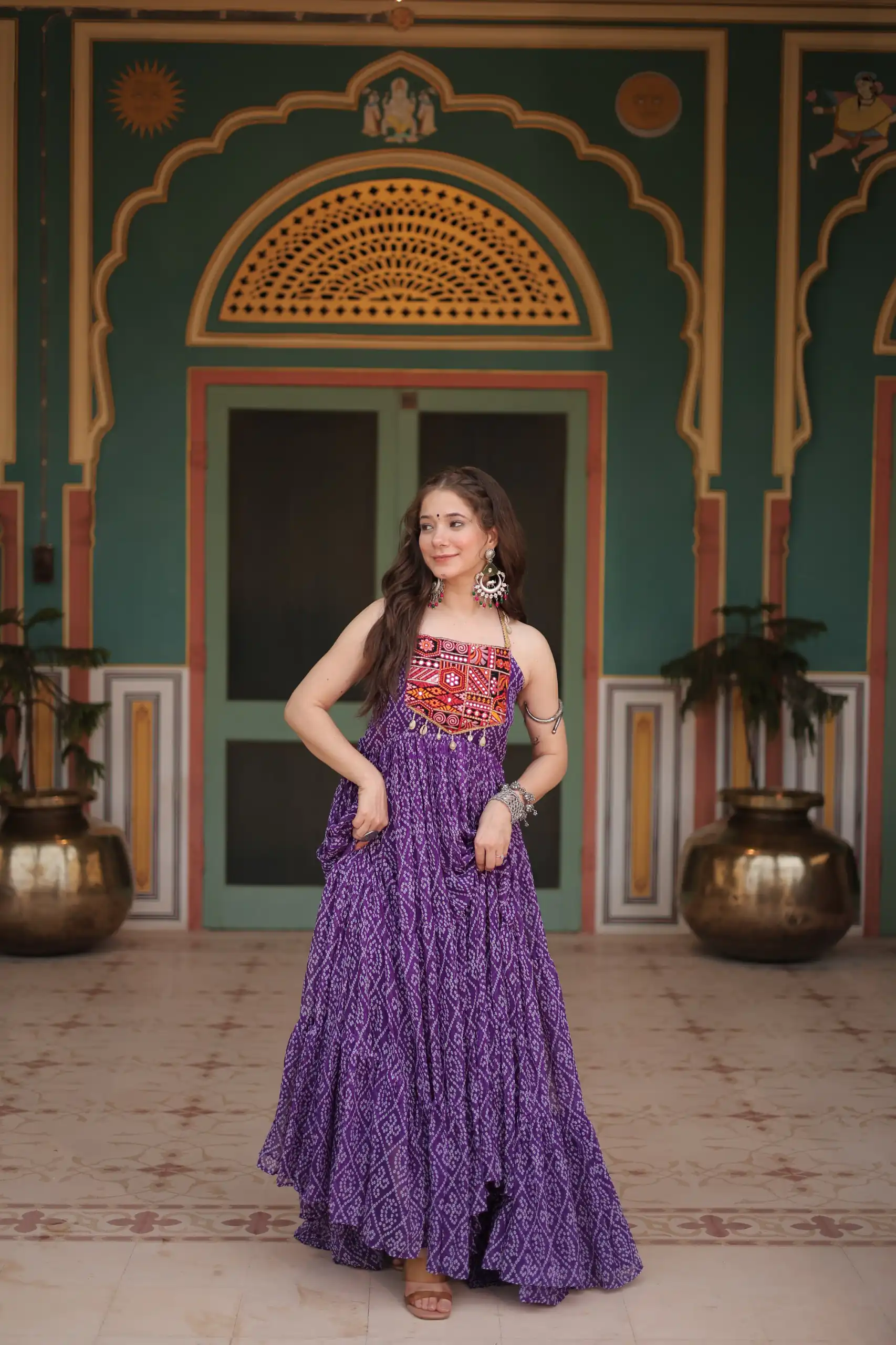 KA 1119 Purple Gown Perfect for Wedding, Party, Makar Sankranti, Festival Celebrations, Engagement –. Grab it for ₹1799. Delivery 4-6 Worki | Bollywood Gowns, Creative Gowns, Designer Gowns, Embroidered Gowns, Gowns, Party Wear Gowns