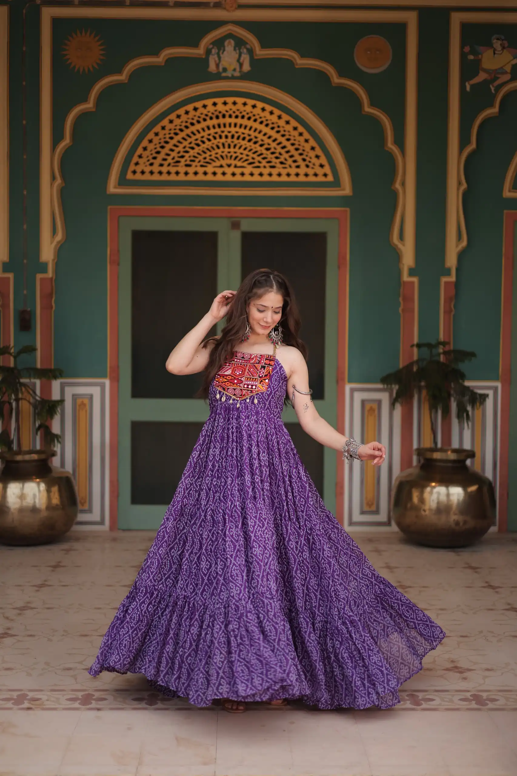 KA 1119 Purple Gown Perfect for Wedding, Party, Makar Sankranti, Festival Celebrations, Engagement –. Grab it for ₹1799. Delivery 4-6 Worki | Bollywood Gowns, Creative Gowns, Designer Gowns, Embroidered Gowns, Gowns, Party Wear Gowns