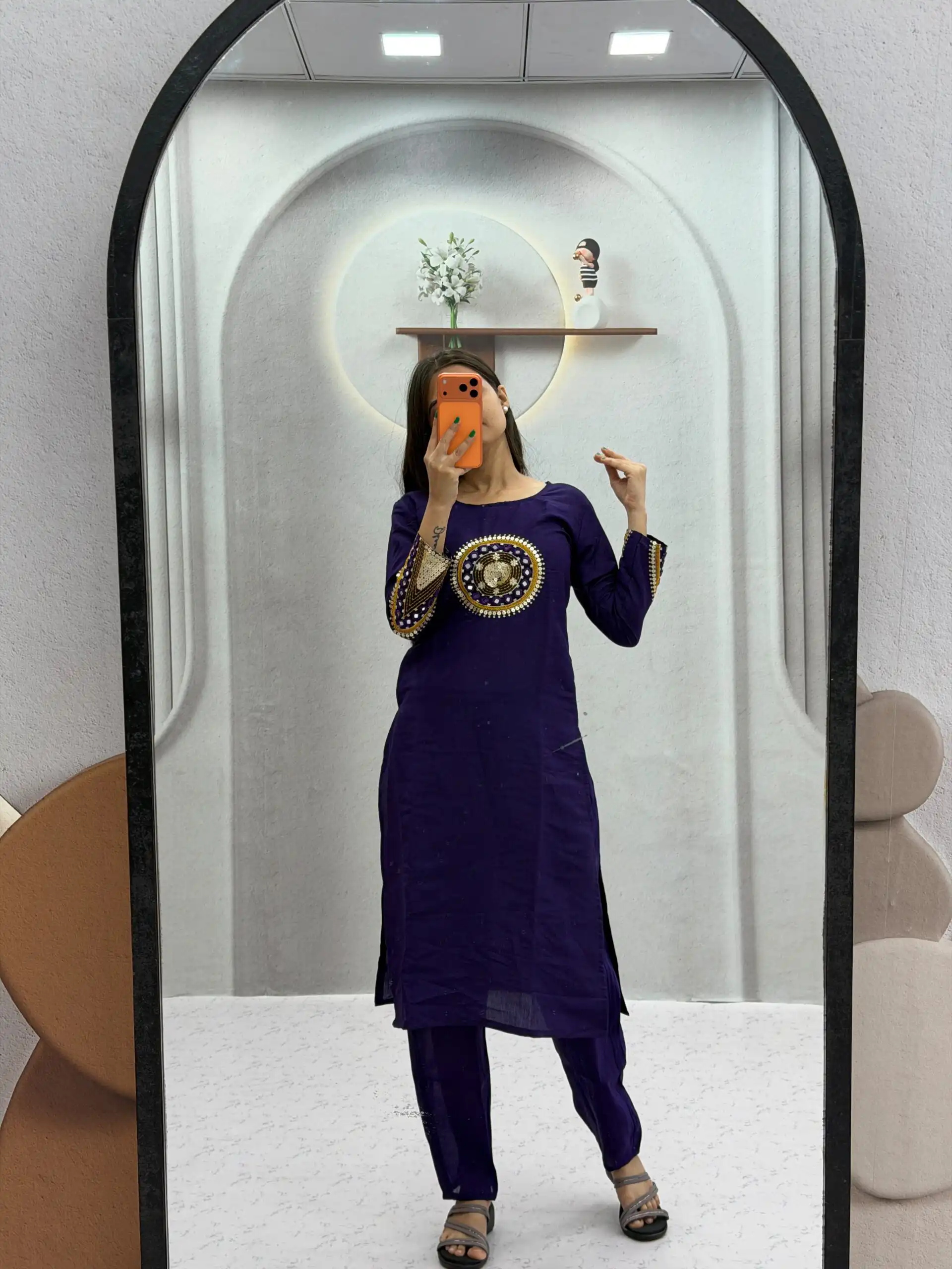 PC 598 Purple Roman Silk Salwar Suit with Sequins Work & Embroidery Work. Available at ₹2099 only. Delivery 4-6 Working Days. Shop now. | Jump Suits, Straight Suits, Casual Suits, Creative suits, Designer Suits, Palazzo Suits, Party Wear Suits, Patiala Suits, Salwar suit
