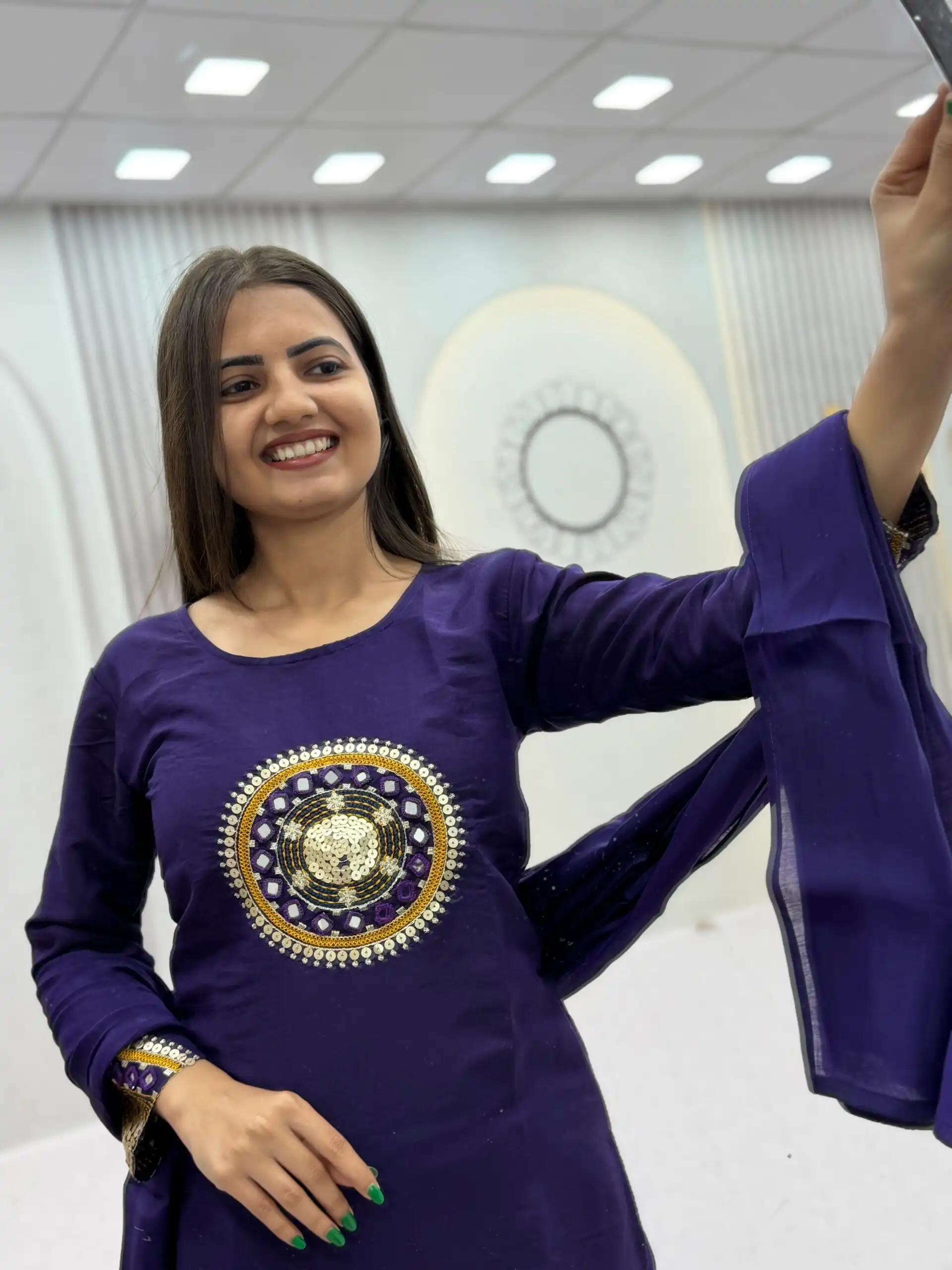 PC 598 Purple Roman Silk Salwar Suit with Sequins Work & Embroidery Work. Available at ₹2099 only. Delivery 4-6 Working Days. Shop now. | Jump Suits, Straight Suits, Casual Suits, Creative suits, Designer Suits, Palazzo Suits, Party Wear Suits, Patiala Suits, Salwar suit