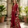 ST 249 Red Roman Silk Salwar Suit with Sequins Work & Embroidery Work. Available at ₹2099 only. Delivery 4-6 Working Days. Shop now. | Jump Suits, Straight Suits, Casual Suits, Creative suits, Designer Suits, Palazzo Suits, Party Wear Suits, Patiala Suits, Salwar suit