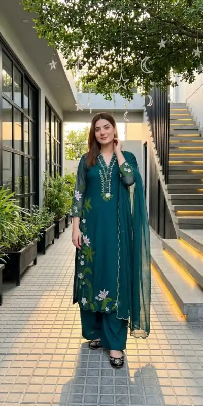 ST 249 Teal Roman Silk Salwar Suit with Sequins Work & Embroidery Work. Available at ₹2099 only. Delivery 4-6 Working Days. Shop now. | Jump Suits, Straight Suits, Casual Suits, Creative suits, Designer Suits, Palazzo Suits, Party Wear Suits, Patiala Suits, Salwar suit