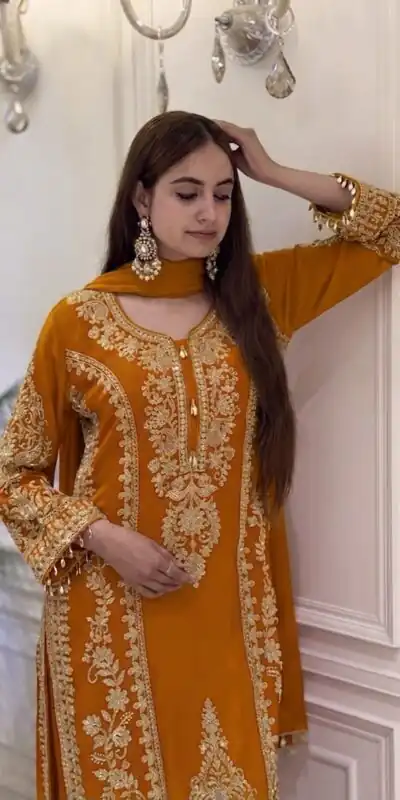 SRK 5365 Mastered Faux Georgette Salwar Suit erfect for Wedding, Party, Mehendi, Pongal, Reception – . Available at ₹2449 only. Delivery 4-6 Working Days | Jump Suits, Straight Suits, Casual Suits, Creative suits, Designer Suits, Palazzo Suits, Party Wear Suits, Patiala Suits, Salwar suit