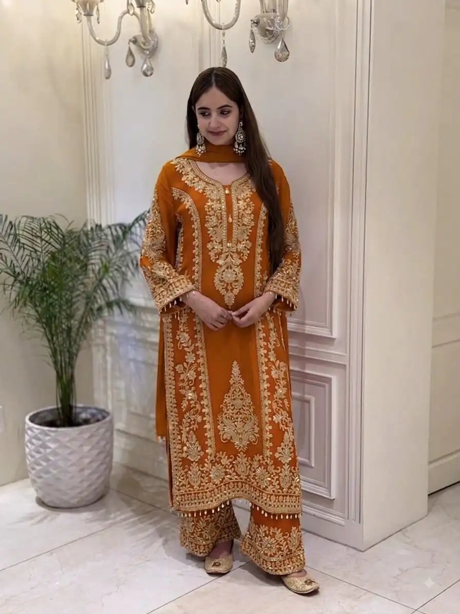 SRK 5365 Mastered Faux Georgette Salwar Suit erfect for Wedding, Party, Mehendi, Pongal, Reception – . Available at ₹2449 only. Delivery 4-6 Working Days | Jump Suits, Straight Suits, Casual Suits, Creative suits, Designer Suits, Palazzo Suits, Party Wear Suits, Patiala Suits, Salwar suit