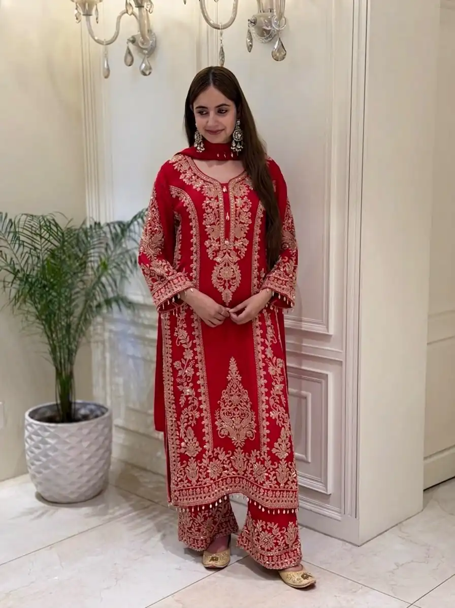 SRK 5365 Pink Faux Georgette Salwar Suit erfect for Wedding, Party, Mehendi, Pongal, Reception – . Available at ₹2449 only. Delivery 4-6 Working Days | Jump Suits, Straight Suits, Casual Suits, Creative suits, Designer Suits, Palazzo Suits, Party Wear Suits, Patiala Suits, Salwar suit
