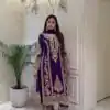 SRK 5365 Purple Faux Georgette Salwar Suit erfect for Wedding, Party, Mehendi, Pongal, Reception – . Available at ₹2449 only. Delivery 4-6 Working Days | Jump Suits, Straight Suits, Casual Suits, Creative suits, Designer Suits, Palazzo Suits, Party Wear Suits, Patiala Suits, Salwar suit