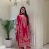 SRK 5365 Red Faux Georgette Salwar Suit erfect for Wedding, Party, Mehendi, Pongal, Reception – . Available at ₹2449 only. Delivery 4-6 Working Days | Jump Suits, Straight Suits, Casual Suits, Creative suits, Designer Suits, Palazzo Suits, Party Wear Suits, Patiala Suits, Salwar suit