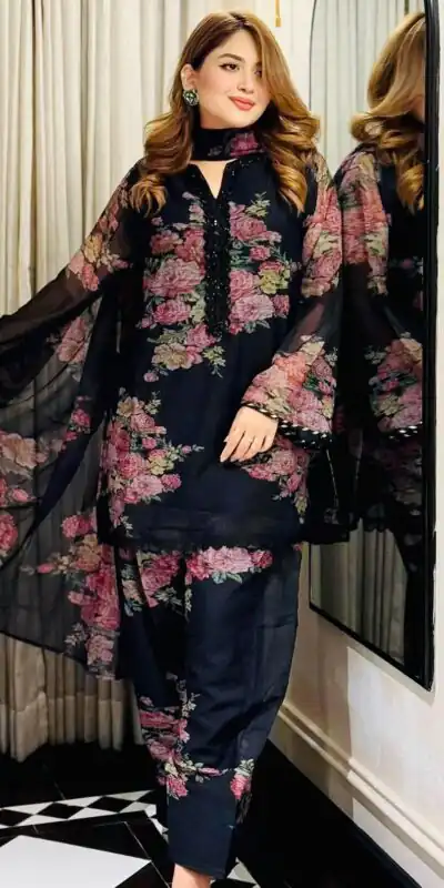 JF 008 Black Colour Digital Print Salwar Suit in Black Faux Georgette. Now at just ₹2149. Delivery 4-6 Working Days. Shop now. | Jump Suits, Straight Suits, Casual Suits, Creative suits, Designer Suits, Palazzo Suits, Party Wear Suits, Patiala Suits, Salwar suit