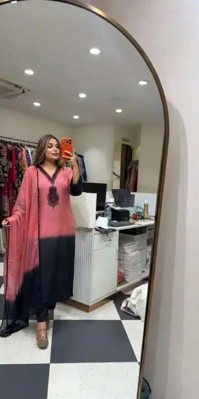 SR 1710 Peach French Crep Silk Salwar Suit Perfect for Wedding, Party, Engagement, Baisakhi, Pongal – . Special Price ₹2149. Delivery 4-6 Working Days | Jump Suits, Straight Suits, Casual Suits, Creative suits, Designer Suits, Palazzo Suits, Party Wear Suits, Patiala Suits, Salwar suit
