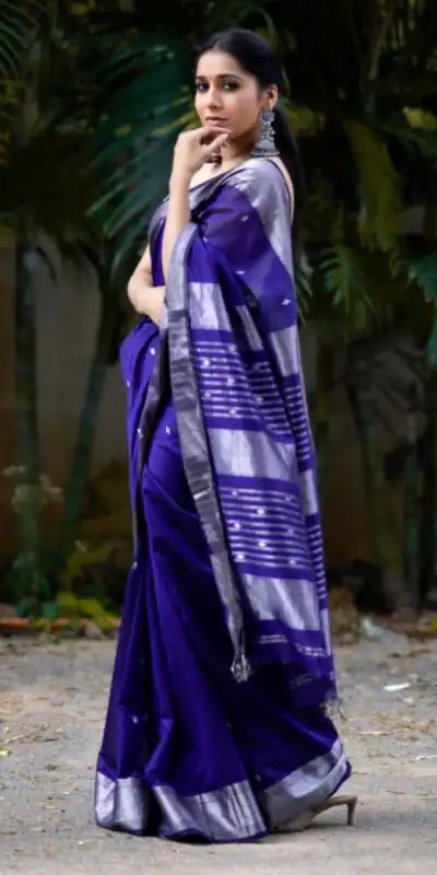 KP 5091 Royal Blue Soft Lichi Silk Saree with Lace Work & Lace Border. Introductory Price ₹1349. Delivery 4-6 Working Days. Shop now. | Bollywood Sarees, Creative Sarees, Designer Sarees, Embroidered Sarees, Ethnic Saree, Modern Digital sarees, Party Wear Sarees, Sarees