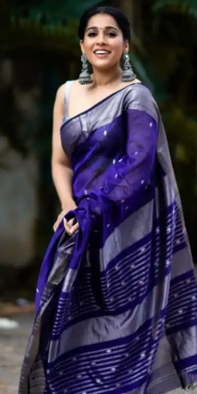 KP 5091 Royal Blue Soft Lichi Silk Saree with Lace Work & Lace Border. Introductory Price ₹1349. Delivery 4-6 Working Days. Shop now. | Bollywood Sarees, Creative Sarees, Designer Sarees, Embroidered Sarees, Ethnic Saree, Modern Digital sarees, Party Wear Sarees, Sarees