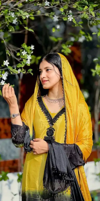SR 1710 Yellow French Crep Silk Salwar Suit Perfect for Wedding, Party, Engagement, Baisakhi, Pongal – . Special Price ₹2149. Delivery 4-6 Working Days | Jump Suits, Straight Suits, Casual Suits, Creative suits, Designer Suits, Palazzo Suits, Party Wear Suits, Patiala Suits, Salwar suit
