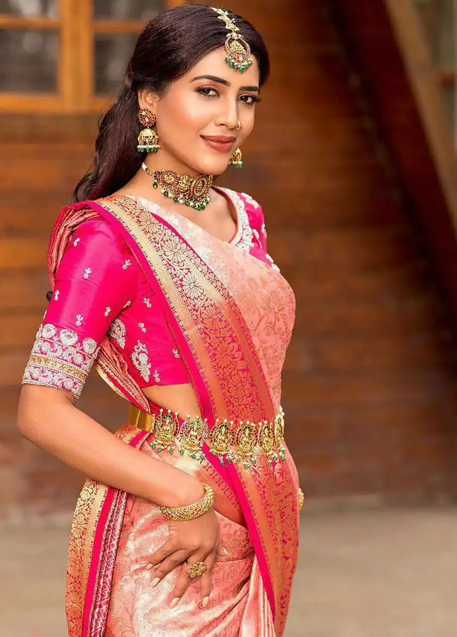 KP 6084 Peach Soft Lichi Silk Saree with Lace Work & Lace Border. Introductory Price ₹1449. Delivery 4-6 Working Days. Shop now. | Bollywood Sarees, Creative Sarees, Designer Sarees, Embroidered Sarees, Ethnic Saree, Modern Digital sarees, Party Wear Sarees, Sarees
