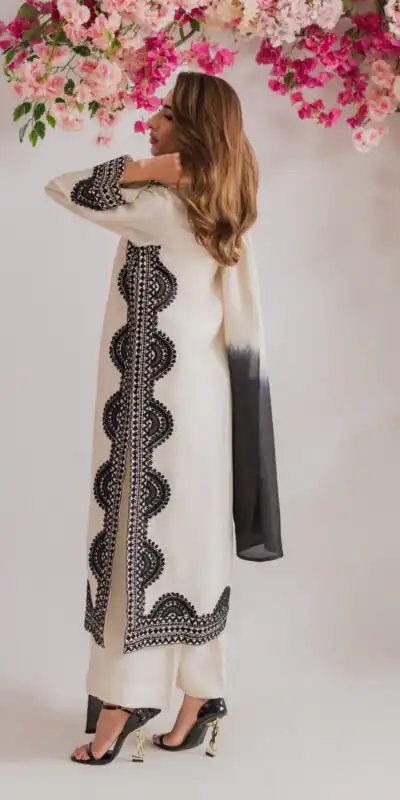RTC 6060 White in Biscuit Slab. Thread Embroidery & Embroidery Work Salwar Suit Special Price ₹2399. Delivery 4-6 Working Days. Shop now. | Jump Suits, Straight Suits, Casual Suits, Creative suits, Designer Suits, Palazzo Suits, Party Wear Suits, Patiala Suits, Salwar suit