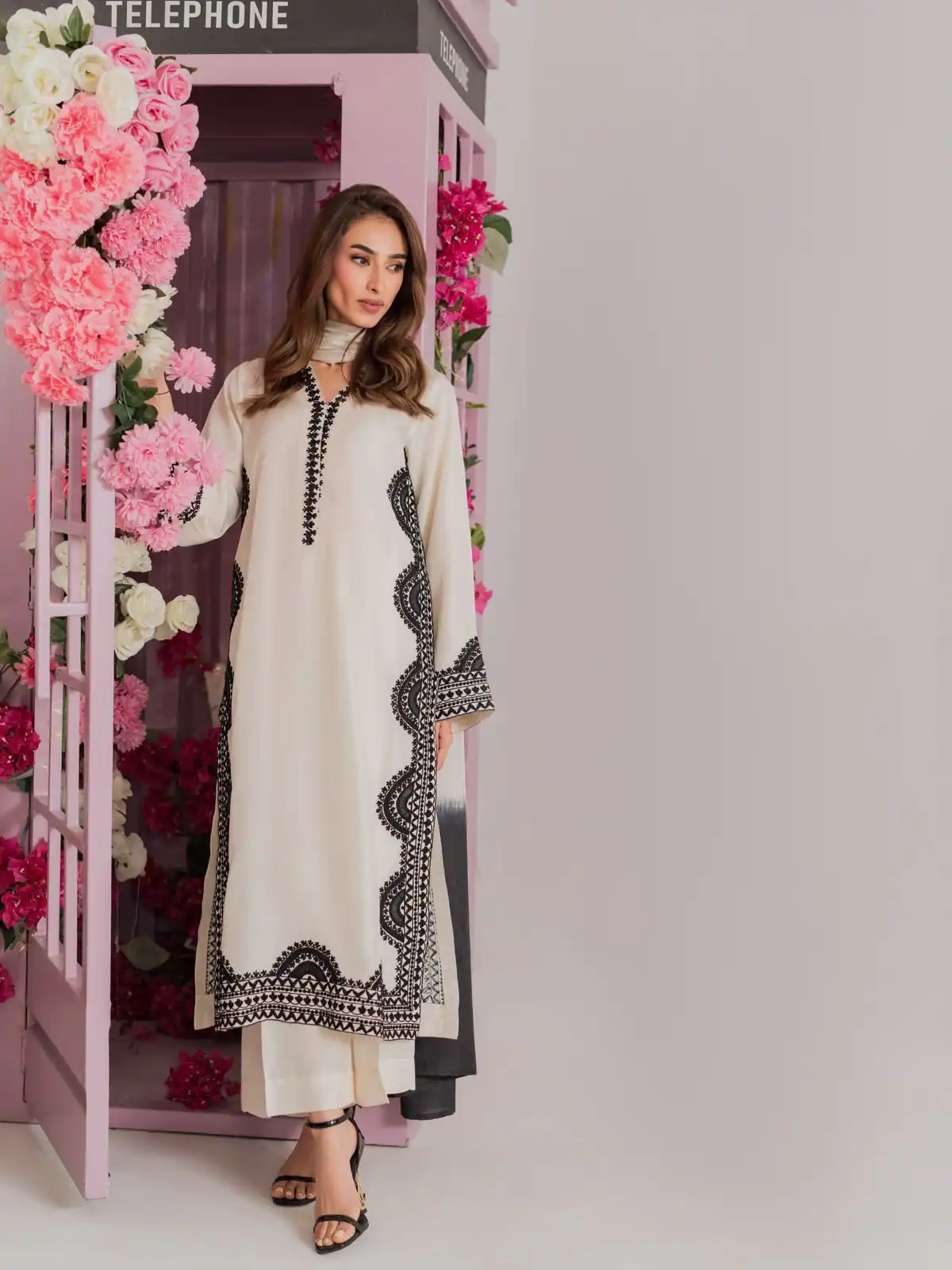 RTC 6060 White in Biscuit Slab. Thread Embroidery & Embroidery Work Salwar Suit Special Price ₹2399. Delivery 4-6 Working Days. Shop now. | Jump Suits, Straight Suits, Casual Suits, Creative suits, Designer Suits, Palazzo Suits, Party Wear Suits, Patiala Suits, Salwar suit