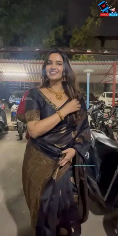 KP 6052 Black Soft Lichi Silk Saree with Lace Work & Lace Border. Introductory Price ₹1349. Delivery 4-6 Working Days. Shop now. | Bollywood Sarees, Creative Sarees, Designer Sarees, Embroidered Sarees, Ethnic Saree, Modern Digital sarees, Party Wear Sarees, Sarees