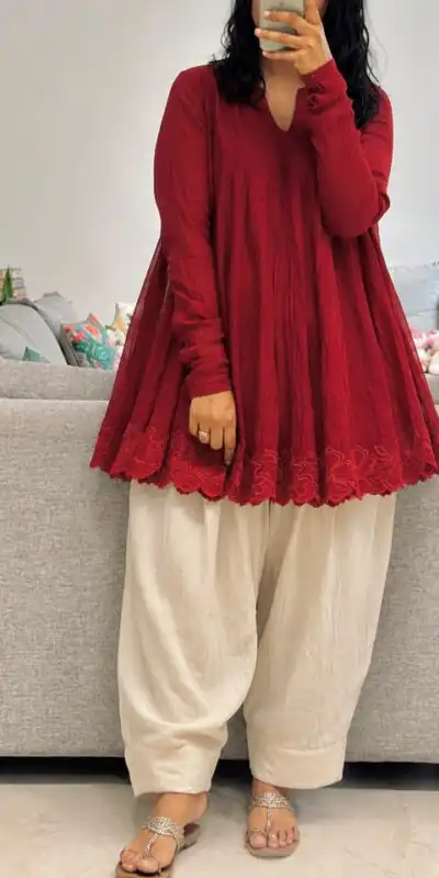 ST 248 Red Mal Chanderi Salwar Suit Perfect for Wedding, Party, Baisakhi, Housewarming, Sangeet – Introductory Price ₹1899. Delivery 4-6 Working D | Jump Suits, Straight Suits, Casual Suits, Creative suits, Designer Suits, Palazzo Suits, Party Wear Suits, Patiala Suits, Salwar suit