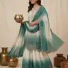 LG 2128 Firozi  in Star Georgette Embroidery Work Salwar Suit . Introductory Price ₹2399. Delivery 4-6 Working Days. Shop now. | Jump Suits, Straight Suits, Casual Suits, Creative suits, Designer Suits, Palazzo Suits, Party Wear Suits, Patiala Suits, Salwar suit