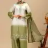 ST 1198 Mehandi  in Star Georgette Embroidery Work Salwar Suit . Introductory Price ₹2399. Delivery 4-6 Working Days. Shop now. | Jump Suits, Straight Suits, Casual Suits, Creative suits, Designer Suits, Palazzo Suits, Party Wear Suits, Patiala Suits, Salwar suit