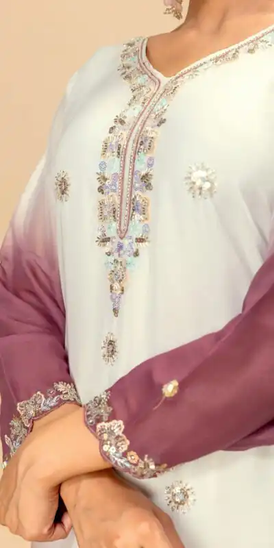 ST 1198 Onion  in Star Georgette Embroidery Work Salwar Suit . Introductory Price ₹2399. Delivery 4-6 Working Days. Shop now. | Jump Suits, Straight Suits, Casual Suits, Creative suits, Designer Suits, Palazzo Suits, Party Wear Suits, Patiala Suits, Salwar suit
