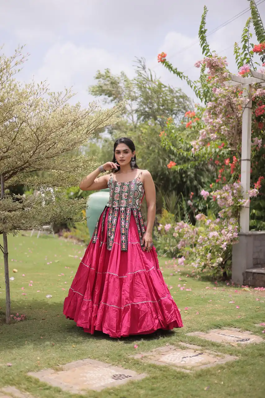 KA 5075 Pink Kora Cotton Lehenga Choli erfect for Wedding, Party, Haldi, Traditional Day, Makar Sankranti – . Special Price ₹2899. Delivery 4-6 Working | Bollywood Lehenga, Creative Lehenga, Designer Lehenga, Embroidered Lehenga, Lehenga, Party Wear Lehenga