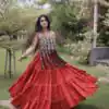 KA 5075 Rust Kora Cotton Lehenga Choli erfect for Wedding, Party, Haldi, Traditional Day, Makar Sankranti – . Special Price ₹2899. Delivery 4-6 Working | Bollywood Lehenga, Creative Lehenga, Designer Lehenga, Embroidered Lehenga, Lehenga, Party Wear Lehenga