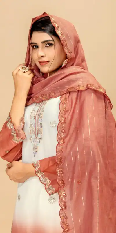 ST 1198 Rust in Star Georgette Embroidery Work Salwar Suit . Introductory Price ₹2399. Delivery 4-6 Working Days. Shop now. | Jump Suits, Straight Suits, Casual Suits, Creative suits, Designer Suits, Palazzo Suits, Party Wear Suits, Patiala Suits, Salwar suit
