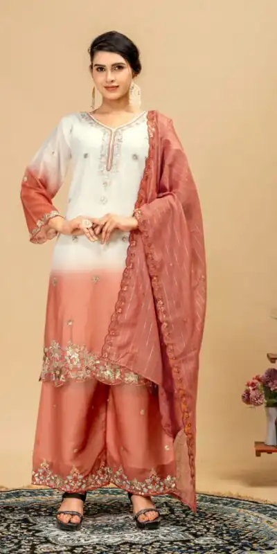 ST 1198 Rust in Star Georgette Embroidery Work Salwar Suit . Introductory Price ₹2399. Delivery 4-6 Working Days. Shop now. | Jump Suits, Straight Suits, Casual Suits, Creative suits, Designer Suits, Palazzo Suits, Party Wear Suits, Patiala Suits, Salwar suit