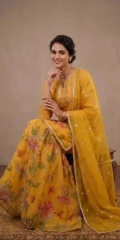 LG 2129 Yellow Soft Organza Salwar Suit with Embroidery Work & Cut Work. Available at ₹2499 only. Delivery 4-6 Working Days. Shop now. | Jump Suits, Straight Suits, Casual Suits, Creative suits, Designer Suits, Palazzo Suits, Party Wear Suits, Patiala Suits, Salwar suit