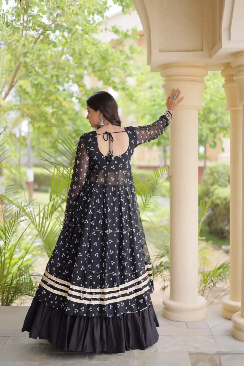 KA 5081 Black| Faux Georgette Lehenga Choli with Embroidery Work & Lace Work. Special Price ₹3099. Delivery 4-6 Working Days. Shop now. | Bollywood Lehenga, Creative Lehenga, Designer Lehenga, Embroidered Lehenga, Lehenga, Party Wear Lehenga
