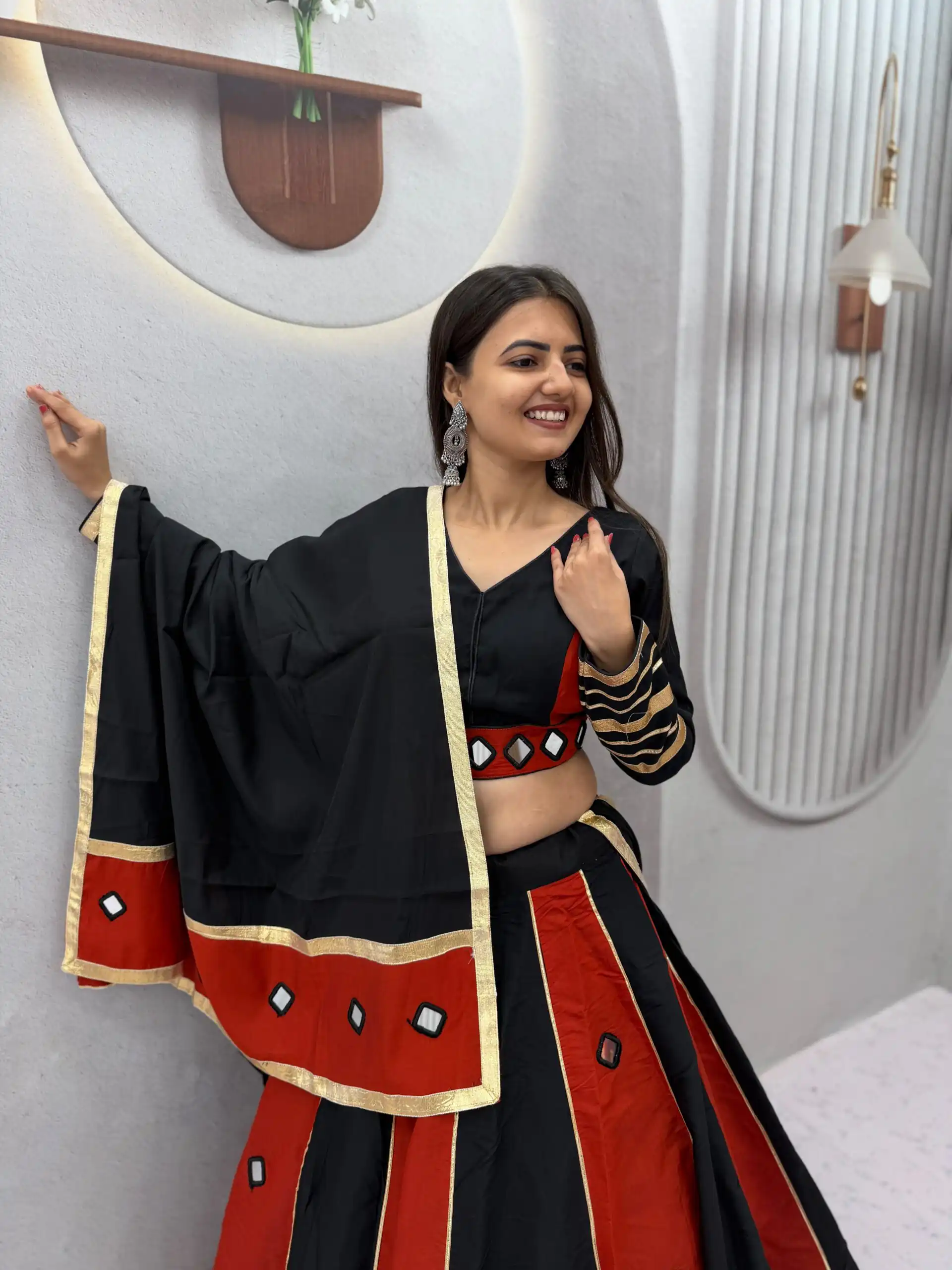 PC 599 Black Roman Silk Lehenga Choli Perfect for Wedding, Party, Eid, Reception, Durga Puja – Available at ₹2899 only. Delivery 4-6 Working Days. Shop now. | Bollywood Lehenga, Creative Lehenga, Designer Lehenga, Embroidered Lehenga, Lehenga, Party Wear Lehenga
