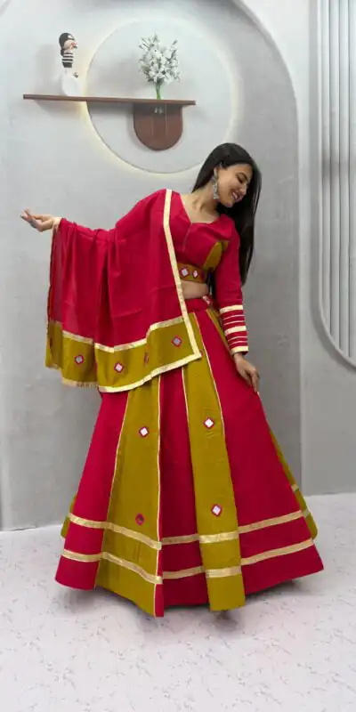 PC 599 Mustered Roman Silk Lehenga Choli Perfect for Wedding, Party, Eid, Reception, Durga Puja Available at ₹2899 only. Delivery 4-6 Working Days. Shop now. | Bollywood Lehenga, Creative Lehenga, Designer Lehenga, Embroidered Lehenga, Lehenga, Party Wear Lehenga