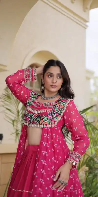 KA 5081 Pink| Faux Georgette Lehenga Choli with Embroidery Work & Lace Work. Special Price ₹3099. Delivery 4-6 Working Days. Shop now. | Bollywood Lehenga, Creative Lehenga, Designer Lehenga, Embroidered Lehenga, Lehenga, Party Wear Lehenga