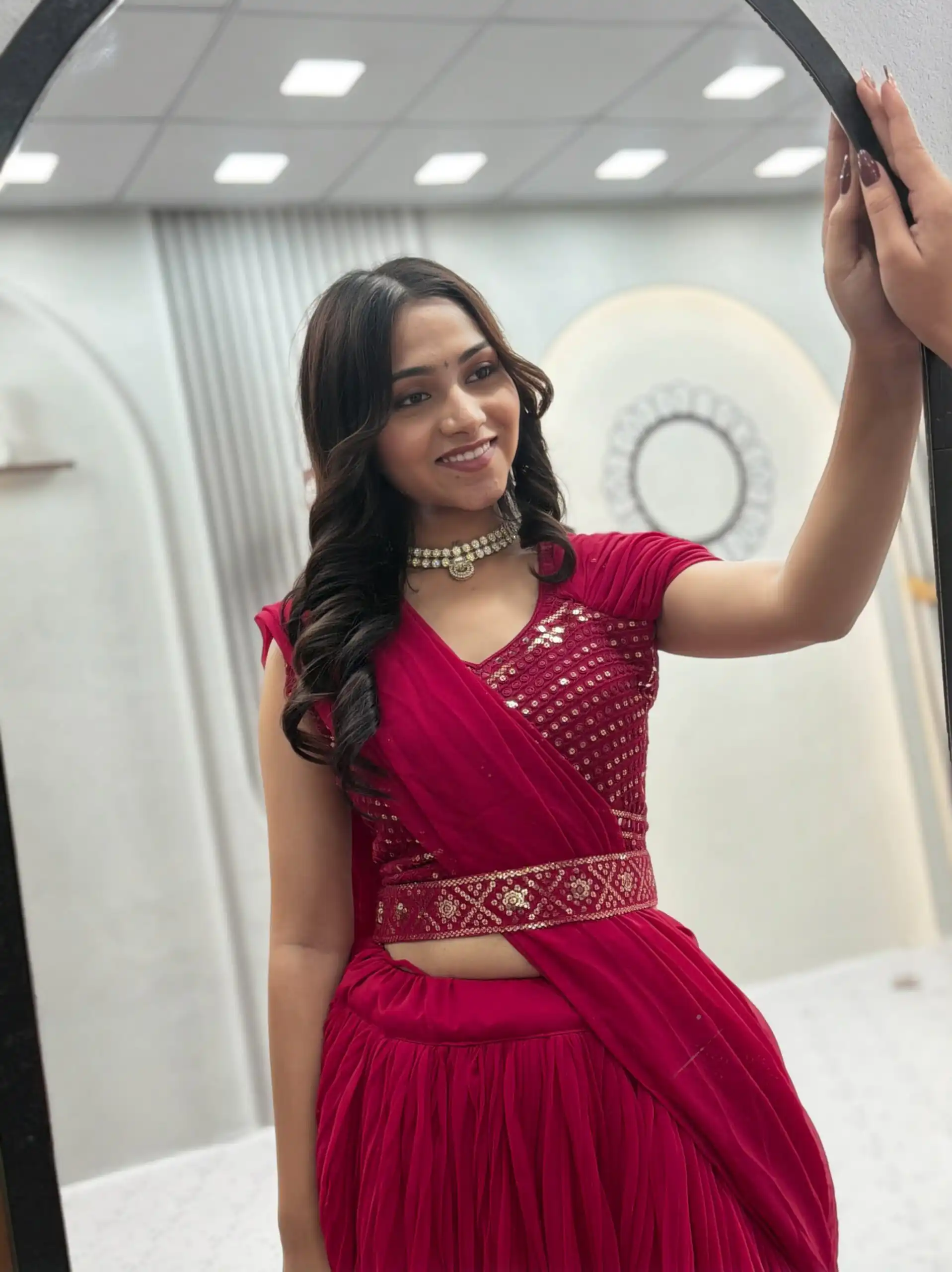 Ram 193 Pink | Faux Georgette Lehenga Choli with Embroidery Work & Lace Work. Special Price ₹2149. Delivery 4-6 Working Days. Shop now. | Bollywood Lehenga, Creative Lehenga, Designer Lehenga, Embroidered Lehenga, Lehenga, Party Wear Lehenga