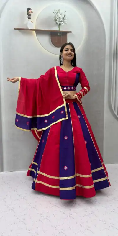 PC 599 Red Roman Silk Lehenga Choli Perfect for Wedding, Party, Eid, Reception, Durga Puja – . Available at ₹2899 only. Delivery 4-6 Working Days. Shop now. | Bollywood Lehenga, Creative Lehenga, Designer Lehenga, Embroidered Lehenga, Lehenga, Party Wear Lehenga