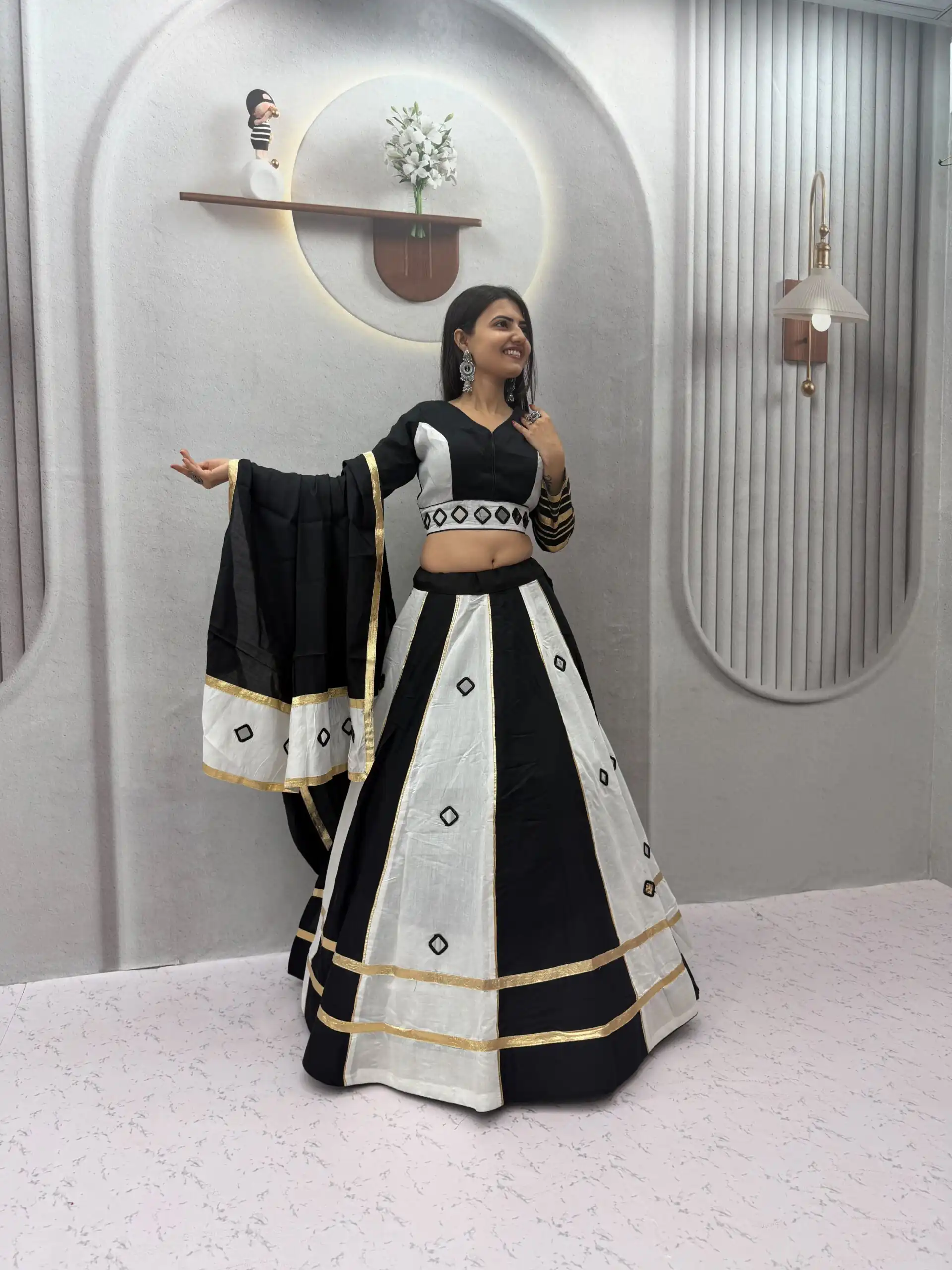 PC 599 White Roman Silk Lehenga Choli Perfect for Wedding, Party, Eid, Reception, Durga Puja Available at ₹2899 only. Delivery 4-6 Working Days. Shop now. | Bollywood Lehenga, Creative Lehenga, Designer Lehenga, Embroidered Lehenga, Lehenga, Party Wear Lehenga