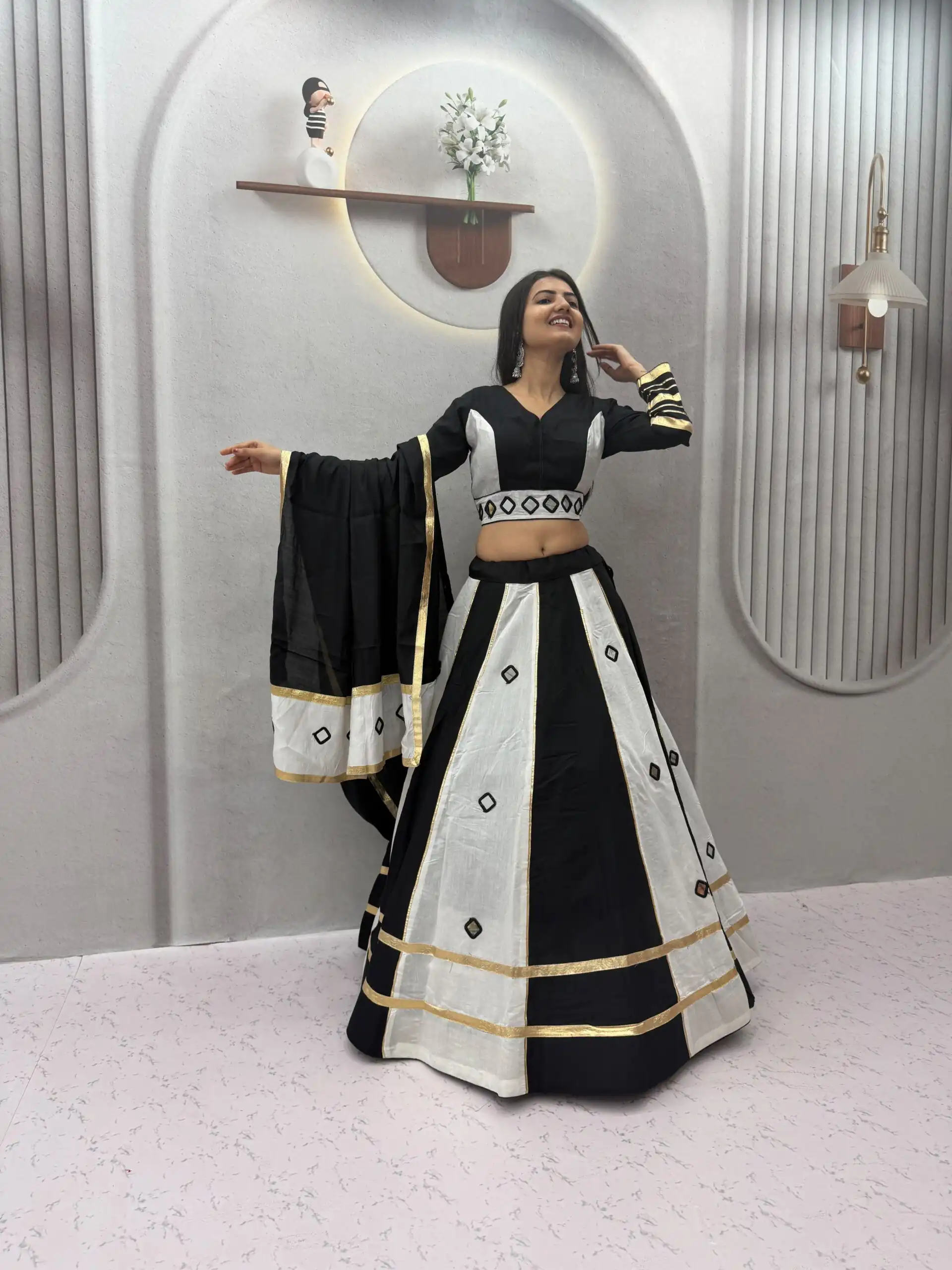PC 599 White Roman Silk Lehenga Choli Perfect for Wedding, Party, Eid, Reception, Durga Puja Available at ₹2899 only. Delivery 4-6 Working Days. Shop now. | Bollywood Lehenga, Creative Lehenga, Designer Lehenga, Embroidered Lehenga, Lehenga, Party Wear Lehenga