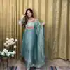WW 1281 Blue in Salsa Silk Embroidery Work & Sequins Work Salwar Suit . Get it for ₹2899. Delivery 4-6 Working Days. Shop now. | Jump Suits, Straight Suits, Casual Suits, Creative suits, Designer Suits, Palazzo Suits, Party Wear Suits, Patiala Suits, Salwar suit