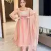 WW 1281 Peach in Salsa Silk Embroidery Work & Sequins Work Salwar Suit . Get it for ₹2899. Delivery 4-6 Working Days. Shop now. | Jump Suits, Straight Suits, Casual Suits, Creative suits, Designer Suits, Palazzo Suits, Party Wear Suits, Patiala Suits, Salwar suit