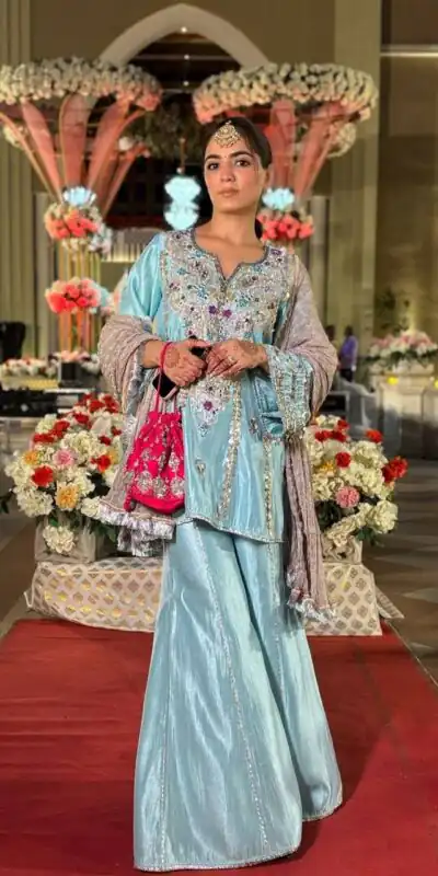 DB 003 Blue in Color Natural Crepe Embroidery Work Salwar Suit . Affordable Price ₹2299. Delivery 4-6 Working Days. Shop now. | Jump Suits, Straight Suits, Casual Suits, Creative suits, Designer Suits, Palazzo Suits, Party Wear Suits, Patiala Suits, Salwar suit