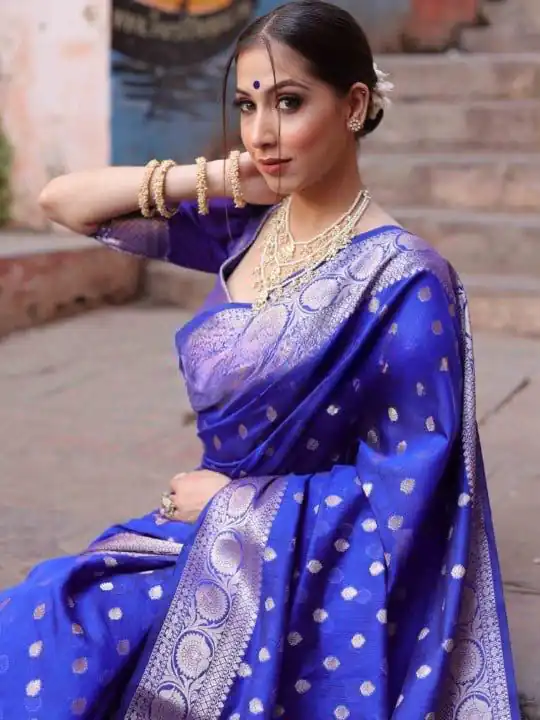 KP 7000 Blue Soft Lichi Silk Cloth Saree Perfect for Wedding, Party, Family Gatherings, Sangeet, Ethnic Day – . Festive Deal ₹1549. Delivery 4-6 Working | Bollywood Sarees, Creative Sarees, Designer Sarees, Embroidered Sarees, Ethnic Saree, Modern Digital sarees, Party Wear Sarees, Sarees