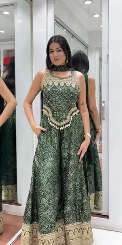 ST 228 Green Colour Digital Print Salwar Suit in Black Faux Georgette. Now at just ₹2099. Delivery 4-6 Working Days. Shop now. | Jump Suits, Straight Suits, Casual Suits, Creative suits, Designer Suits, Palazzo Suits, Party Wear Suits, Patiala Suits, Salwar suit