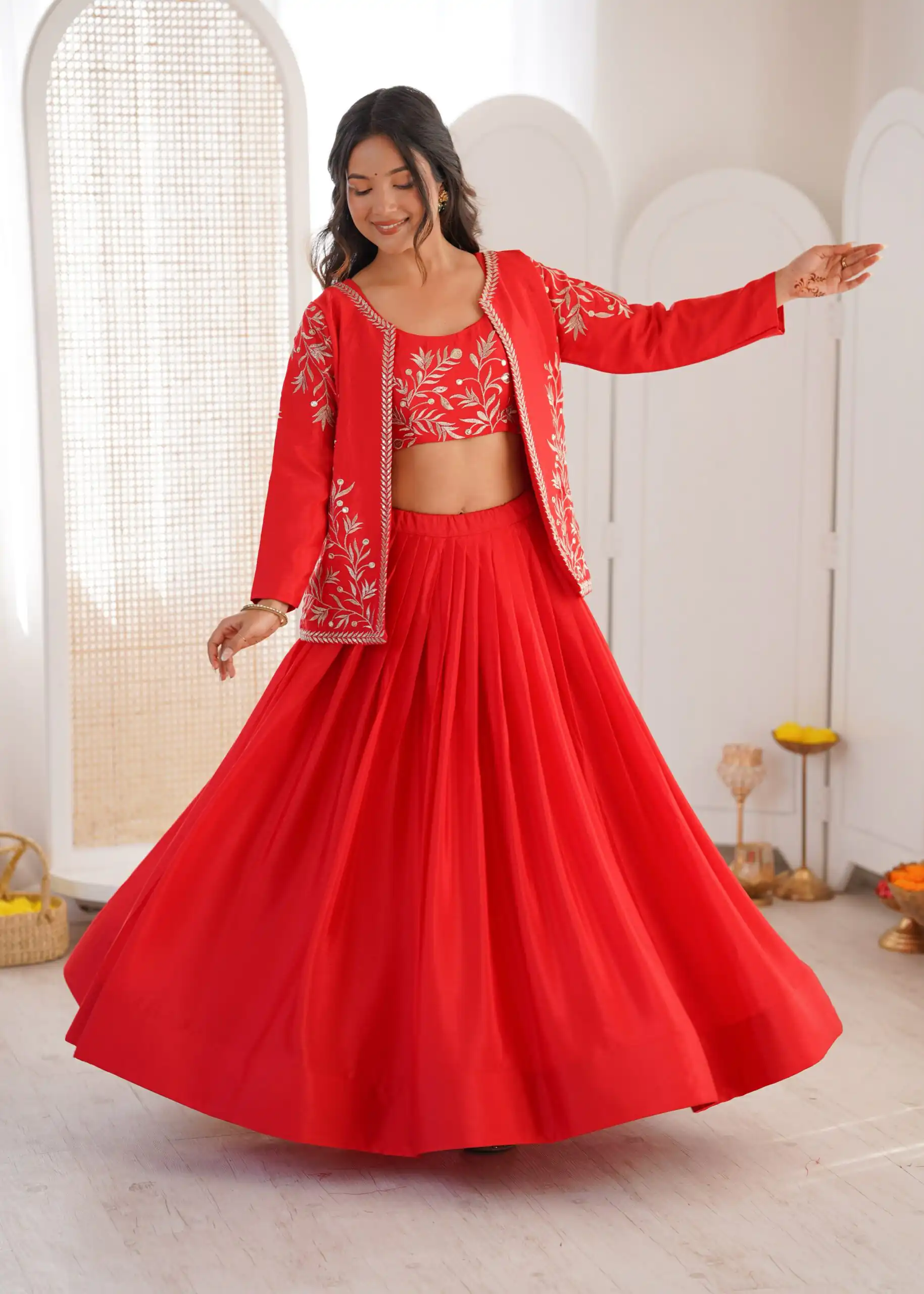 SP 67 Red Shiny Chinon Silk Sequence Work Lehenga Choli Perfect for Wedding, Party, Ganesh Chaturthi, Baby Shower, Makar Affordable Price ₹2199. /- | Bollywood Lehenga, Creative Lehenga, Designer Lehenga, Embroidered Lehenga, Lehenga, Party Wear Lehenga