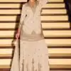 ZB 5067 White Chinon Silk Salwar Suit Perfect for Wedding, Party, Ganesh Chaturthi, Baby Shower, Makar Sankranti – . Affordable Price ₹2399. /- | Jump Suits, Straight Suits, Casual Suits, Creative suits, Designer Suits, Palazzo Suits, Party Wear Suits, Patiala Suits, Salwar suit