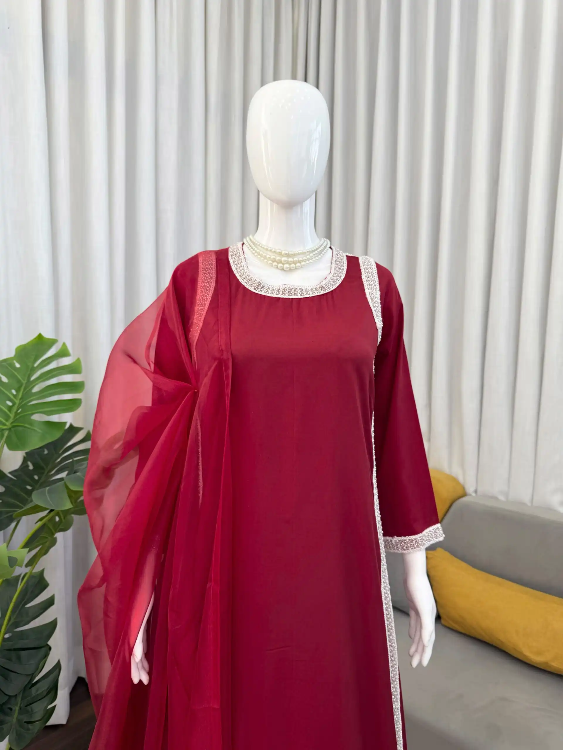 RTC 5999 Maroon in Color Natural Crepe Embroidery Work Salwar Suit . Affordable Price ₹1899. Delivery 4-6 Working Days. Shop now. | Jump Suits, Straight Suits, Casual Suits, Creative suits, Designer Suits, Palazzo Suits, Party Wear Suits, Patiala Suits, Salwar suit