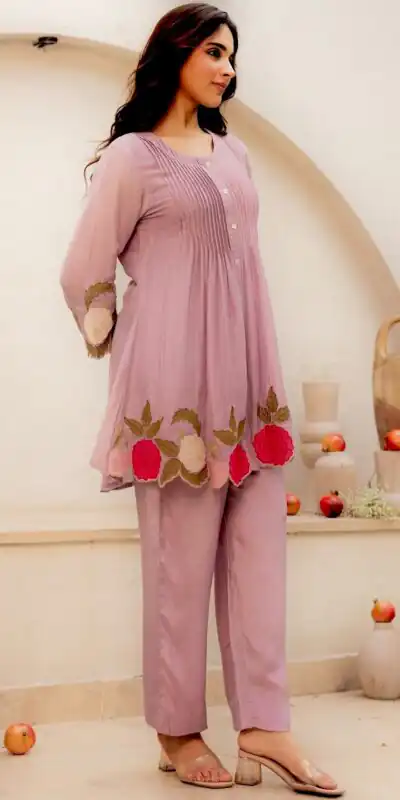 DIVA 167 Pink Colour Rayon Cotton Kurti with Embroidery Work. Introductory Price ₹1849. Delivery 4-6 Working Days. Shop now. | Bollywood Kurti, Creative Kurtis, Designer Kurti, Kurti, Party Wear Kurti, Selfie Kurti
