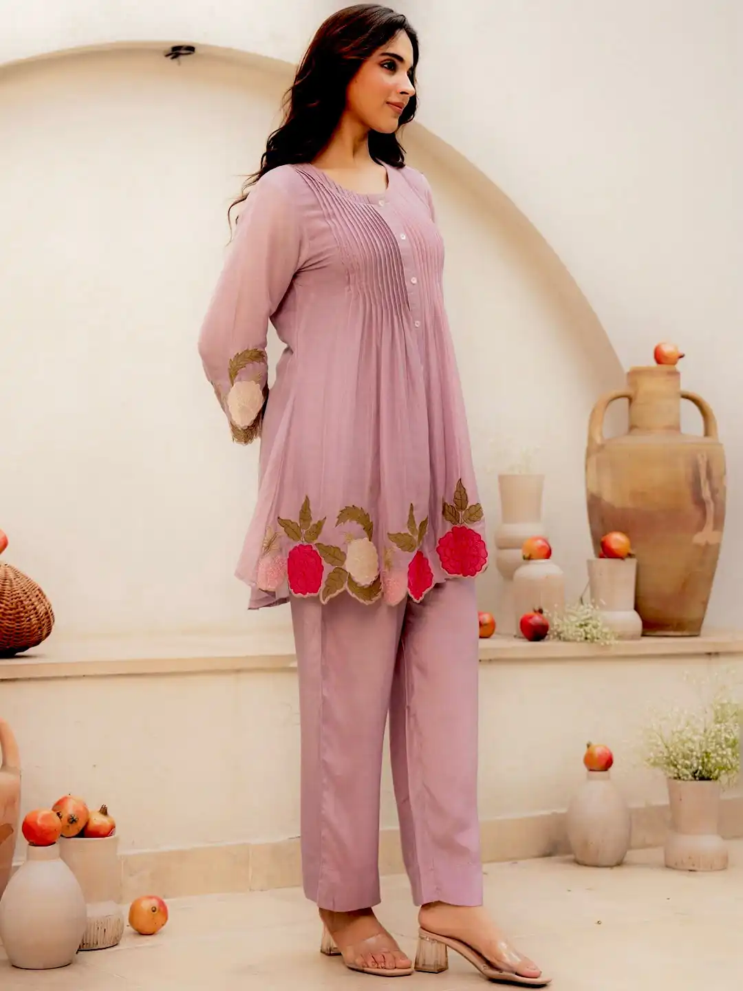DIVA 167 Pink Colour Rayon Cotton Kurti with Embroidery Work. Introductory Price ₹1849. Delivery 4-6 Working Days. Shop now. | Bollywood Kurti, Creative Kurtis, Designer Kurti, Kurti, Party Wear Kurti, Selfie Kurti